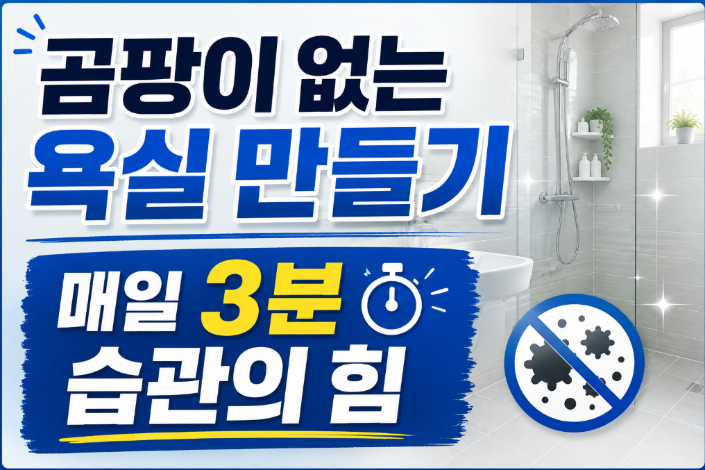 곰팡이없는욕실만들기 썸네일